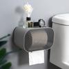 Luxury Multi-functional Toilet Tissue & Towel Holder Wall-Mount Storage Box