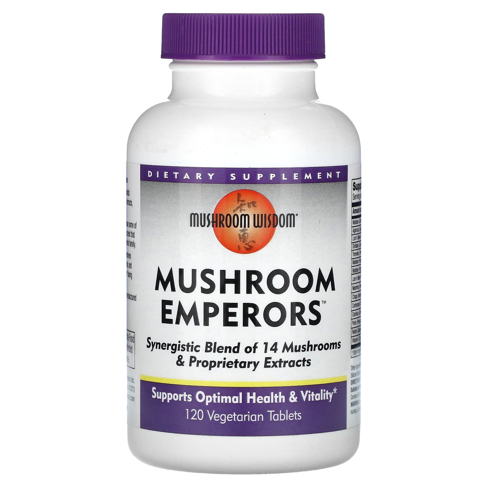 

Mushroom Imperator, Veggie Tablets 120 Tablets