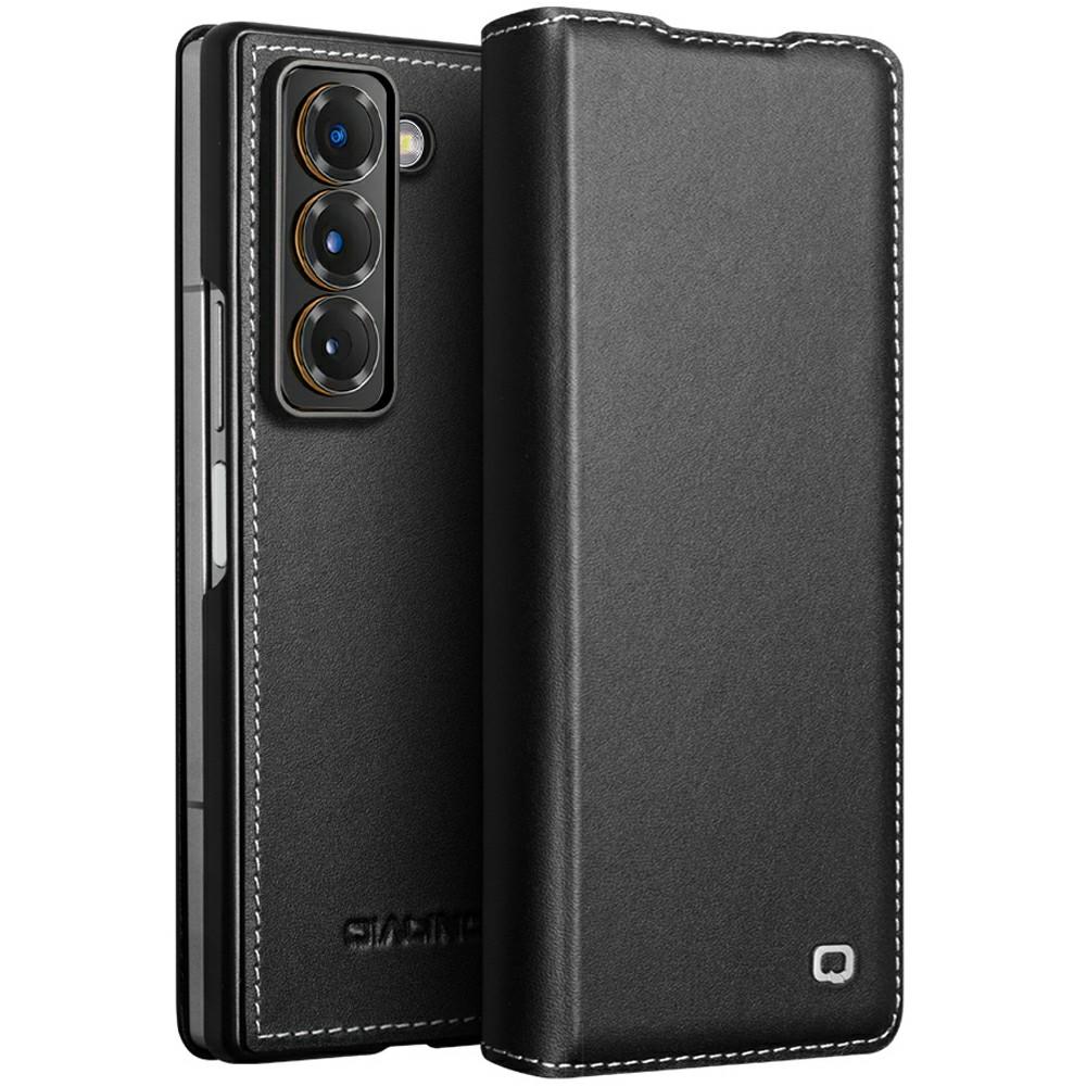 

QIALINO Для Samsung Galaxy Z Fold Специальный чехол Натуральная коровья кожа Противоударный чехол для телефона A
