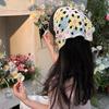 Turban Knitted Headband Floral Crochet Bandana Sweet Women Hair Scarf  Girls