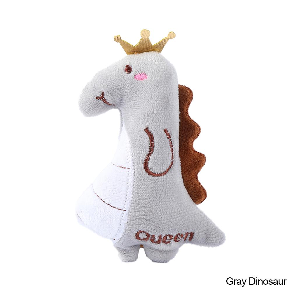 Cute Animal Shape Catnip Cats Toy Kitten Dinosaur Teeth Chewing Biting Plush Toys Cat Plush Thumb Pillow Pet Accessories