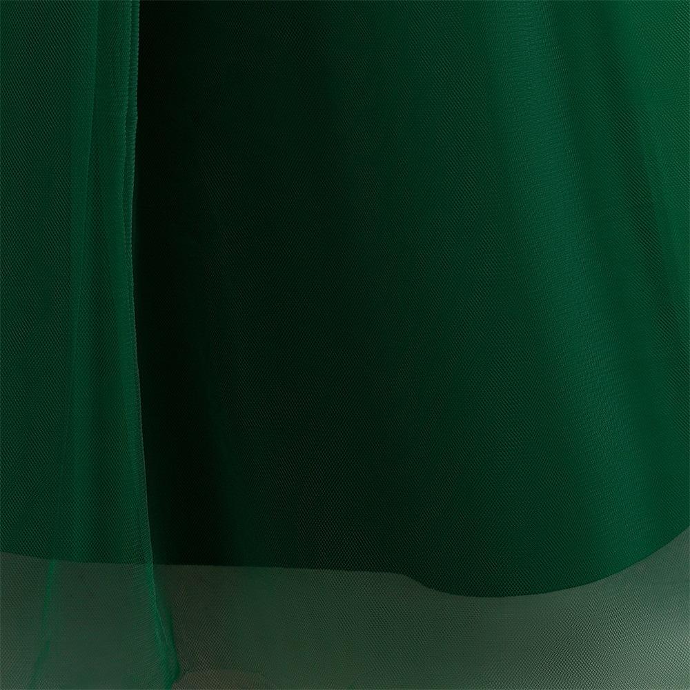 Christmas Dress Tulle Flower Girls Dress for Wedding Party Child Princess Pageant Long Gown Kids Dresses for Girls Formal Evening Clothes