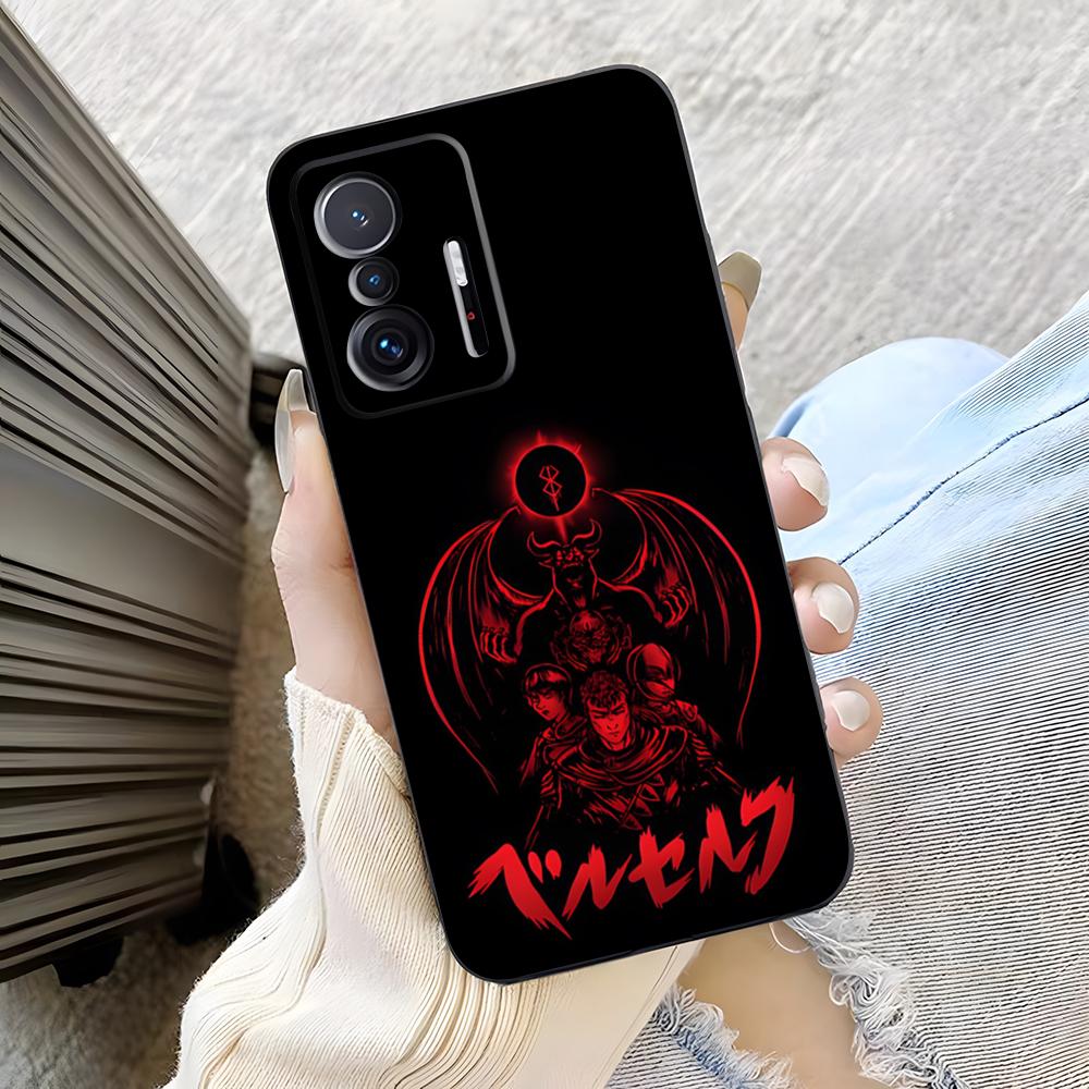 Berserk Anime Phone Case For Xiaomi Poco M7 M6 M5 M4 4g 5g F7 F6 X7 X6 X5 Ultra Pro Silicone Cover