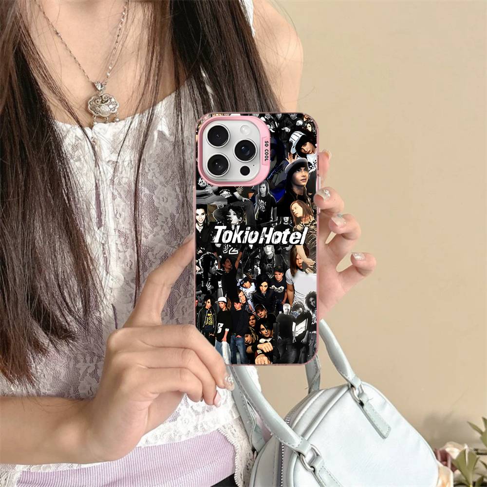Tokio Hotel Band Phone Case For IPhone 17 16 Plus Pro Max 15 14 13 12 11 Matte Colorful Covers