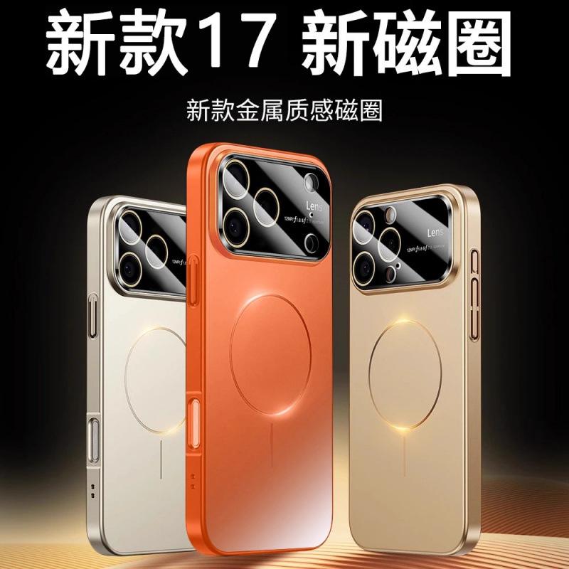 Applicable To Apple 11promax Mobile Phone Case iPhone11/11 Magnetic Suction Lens Integrated All-inclusive Anti-drop  Case