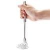 Stainless Steel Potato Masher Kitchen Avocado Tomato Fruit Vegetable Smasher Heavy Duty Fruit Puree Utensil for Cooking