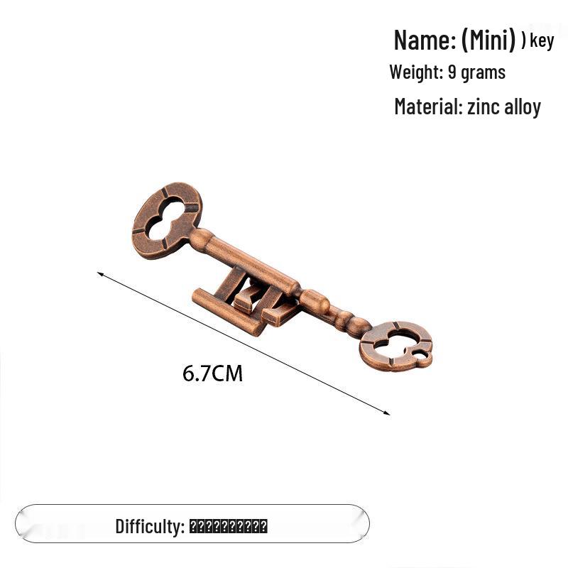 

Кольцо-головоломка из цинкового сплава - Развивающая игрушка-распутывалка для детей (Замок Лубань/Кунмин/Подкова)
