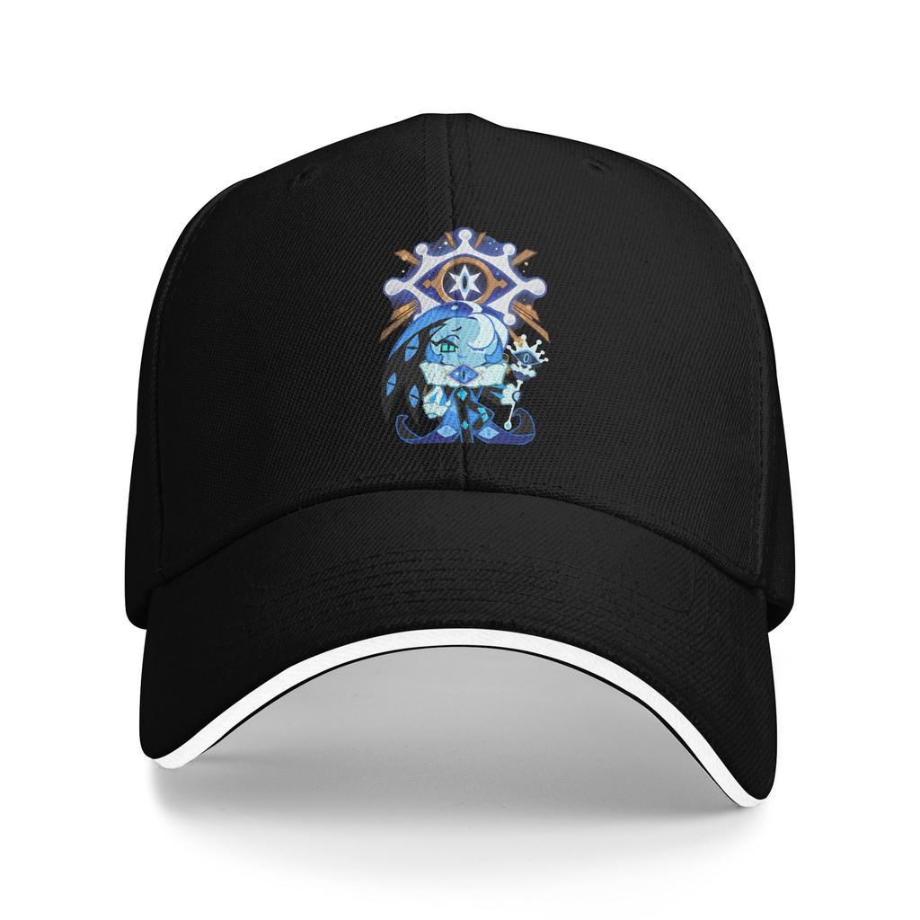 Shadow Milk Cookie Baseball Caps Fashion Cookie Run Kingdom Sandwich Hat Unisex Women Adjustable Headwear Outdoor