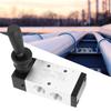 Pneumatic Manual Control Valve 5 Port 2 Position Hand Lever Valve 0~0.8Mpa (4H210-08)