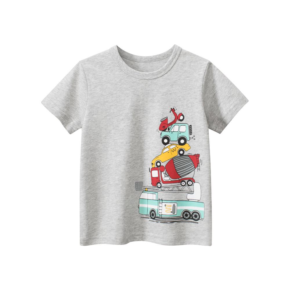 

27kids 2025 Summer Baby Boy Short-Sleeve T-Shirt 110 cm