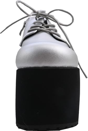 Yosuke Platform Sandals 4460102 Women's Silver, Sizes 23.0cm-23.5cm