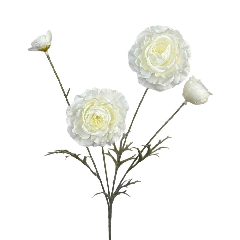 

1PC 4 Heads Artificial Peony Flowers Silk Flower Arrangement Silk Flowers Peony Color Fake Bouquet Wedding Garden Decoration белый