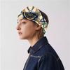 Silk Scarf Women Melt Chain Print Square Scarves Head Echarpes Silk Foulards Femme Wraps Beach Shawl Bandana Lady Hijabs 90CM