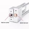 Extended Padlock Cabinet Lock, Long Beam & Handle, U-Shaped Household Door Lock