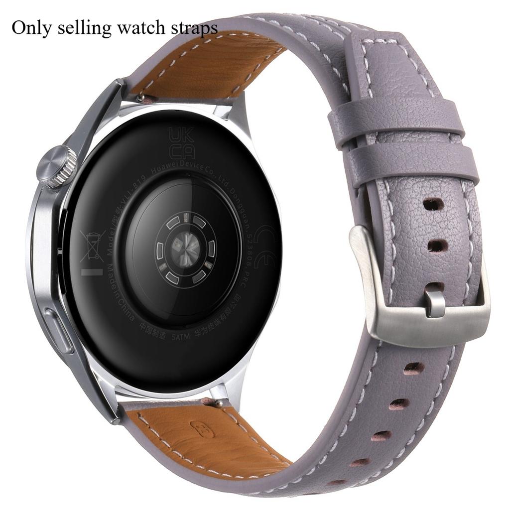 18/22mm Leather Watch Strap For Huawei Watch GT6 46mm Bands Soft Leather Wristband Bracelet For Huawei Watch GT5 4 3 GT5 GT6 Pro