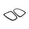 Tail Light Lamp Trim Ring 2pcs Replacement for BMW Mini Cooper R56 R57 R58 R59 2007 2014 OEM:51132752243, 51132752244,