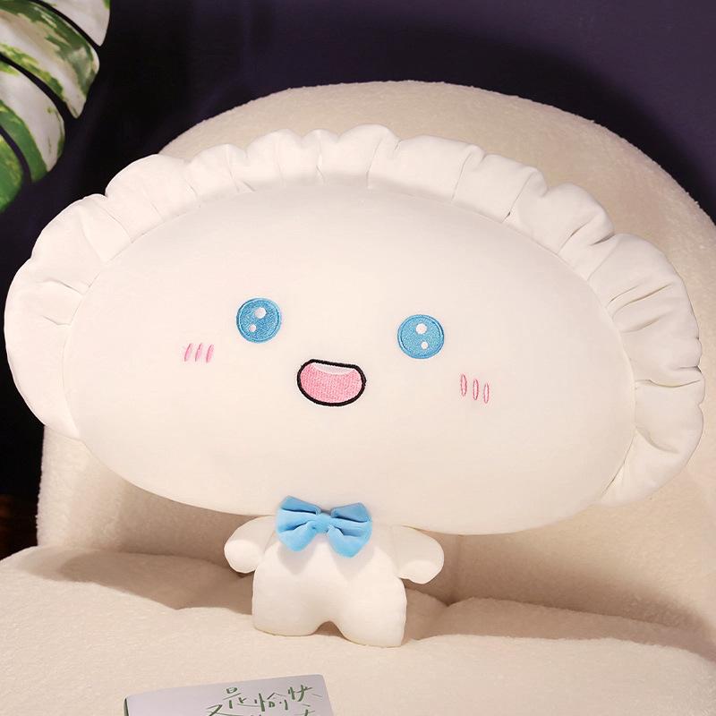 Cute Simulated Dumpling Dumplings Doll Plush Toy Doll Girl Sleeping Pillow Rag Doll Gift Pendant