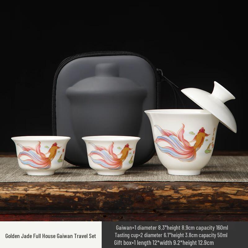 Aiqiyi A1 Ceramic Portable Travel Tea Set