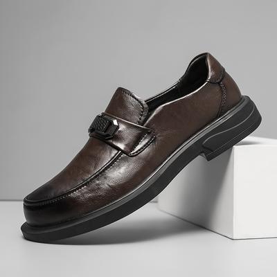 Fashion Handmade Male Comfy Walking Shoes Genuine Leather Slip On Mens Loafers New Trend Casual Shoes Moccasins Hot Sale Drive Footwear