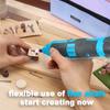6-Speed Brushless Engraving Machine Cordless Grinding Polishing Tool Mini Rechargeable Portable Cutting Pen