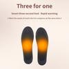 1-4Pairs Sports Heating Insoles Unisex Electric Heated Insoles Cuttable Feet Warmer Pad Warm Thermal Insoles For Winter Outdoor