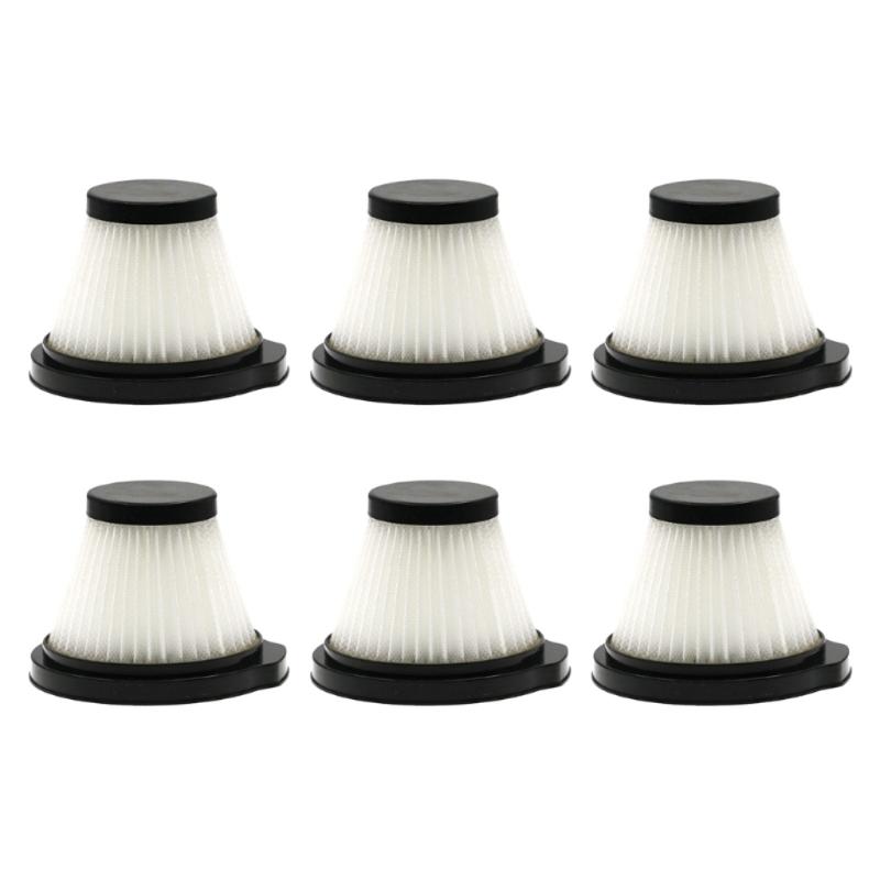 DX115 DX115S DX115C HEPA Filter Handheld Vacuum Cleaner Replacement Parts Accessories Pack of 3/6