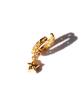 Bonbeau Mini Pendant Twist Ring Ear Cuff Gold Pendant Drop Twist Ring Ear Cuff