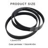 Set of 2 Washing Machine Belt Drive Bands Washing Machine Drive Belts Washer Repair Part Rubber Texture for Washer