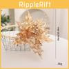 Christmas Season Faux Flower Arrangement With Sequin Design For Festive Home Decor