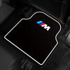 ZLK17 4PCS Car Diatom Mud Foot Pad Automotive Carpet Anti Fouling Floor Mat For BMW M Emblem M1 M2 M3 M5 X1 X3 X5 X6 E46 E39 E36 E60