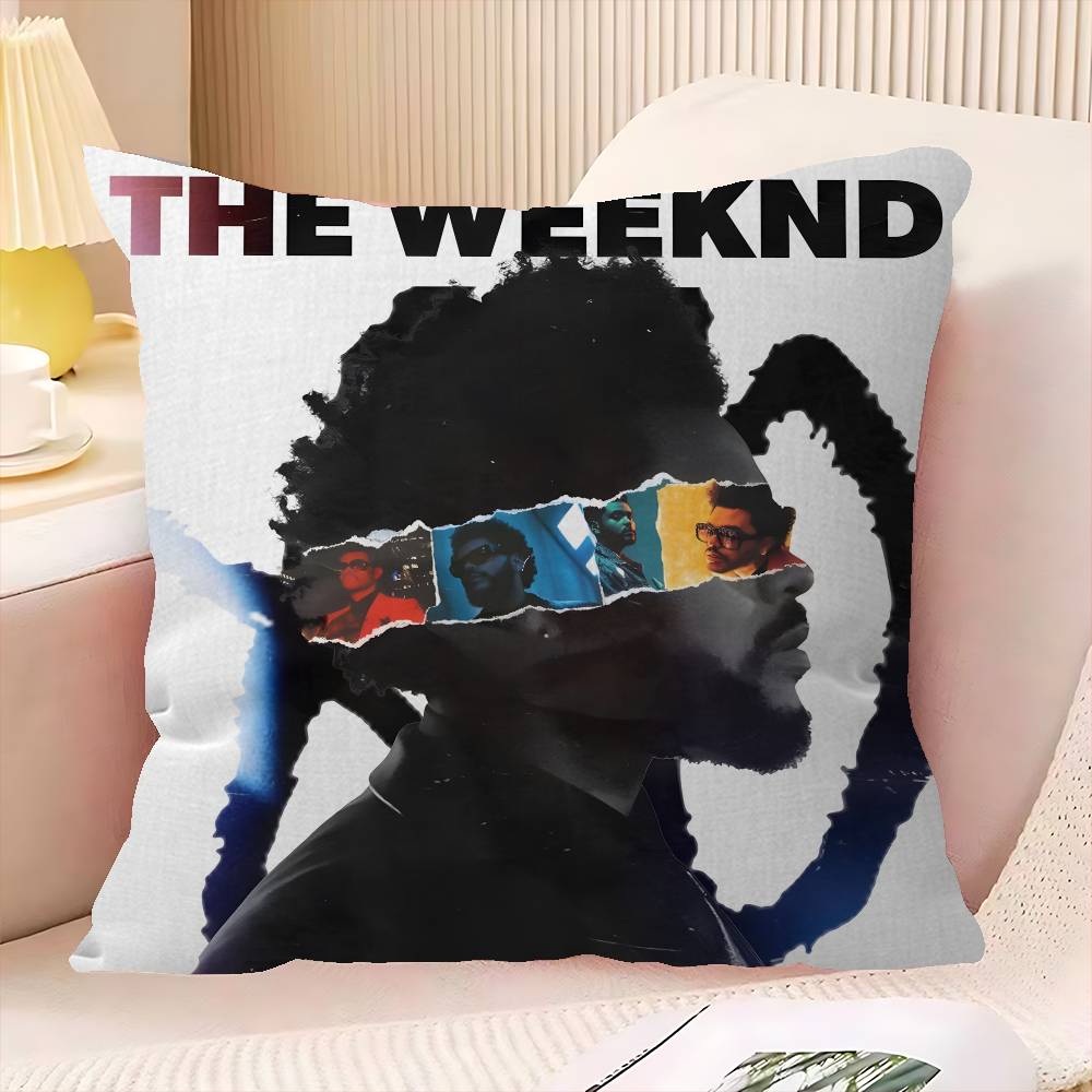 Classic Singer The WWeeknd Maple Design Cushion Cover Happy Autumn Harvest Decor Holiday Decorati Pillow Cover