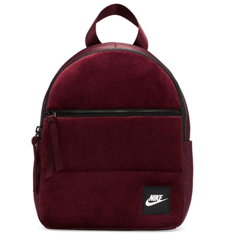 Nike Nylon Backpack Mini Unisex Brown Red Lightweight Casual CU2574-624
