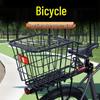 Bike Basket Set: Front, Rear, Storage, and Pet Accessory