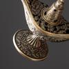 Aladdin Genie Lamp Incense Burner Made of Alloy Material Ideal for Tea Ceremony Decoration and Incense Use