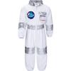 Halloween Costume for Space Astronaut Cosplay Set [Suerba] Kids, Suit, Costume, 3-Piece (L (120-130CM))