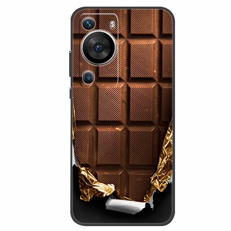 For Huawei P60 Pro Case Animals Protector Soft Silicone Phone Back Cover Cases for Huawei P60 Pro Coque Shockproof Wolf New Capa