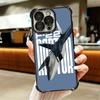 Fighter Plane F-22 Raptor Cool Soft Phone Case For iPhone 15 16 17 Air 14 Pro Max 16E Plus 13 12 Mini Plating Anti-Fall Fundas