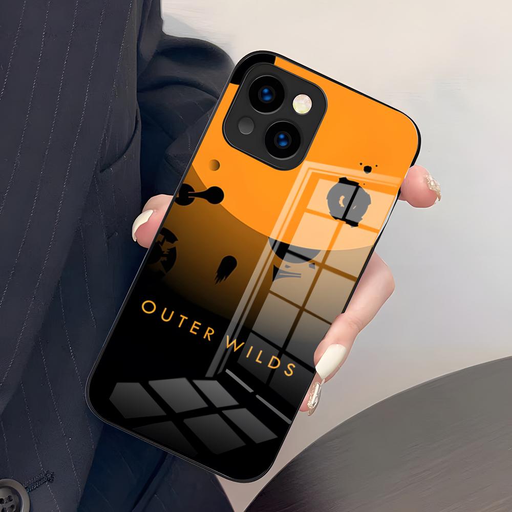 

O-Outer W-Wilds Game Phone Case For IPhone 17 Pro Max 15 Pro 16 14 Plus 12 13 Mini 11 Pro Shockproof Glass Cover iPhone12 Pro