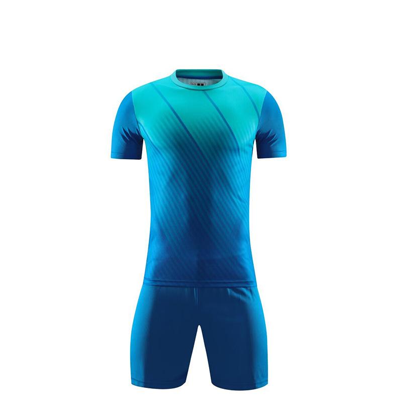A jersey for delivery, children's group buying sports jerseys, printed numbers, short-sleeved football jerseys, sets, student game training