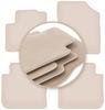 PREMIUM Beige Floor Mats For: Citroen C3 Picasso Minvan 2008-2017