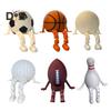 Tennis Modell Ornament Golf Basketball Fußball Baseball Ball Figur Bewegliche Beine Ausstellungsmodell Büro Schreibtisch Zubehör
