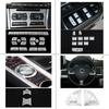 For Jaguar XF Sticker Gear Button Accessories For Car Interior Replacement Parts X250 Center Console Button Cover 2010 To 2015