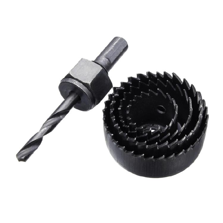 5Piece Hole Saw Kit for Wood Power Drill Hole Cutter Woodworking Hole Saw Kit