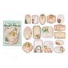 Christmas Gift Mixed Label Tag Sticker Pack Diy Handmade Material Handbook Writing Paper Decorative Sticker Notes Scrapbook