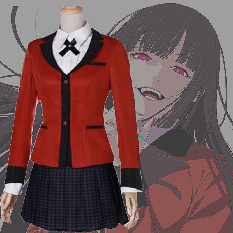 Exquisite Kakegurui Jabami Yumeko Costume Outfit With Perfect Stitches For Halloween