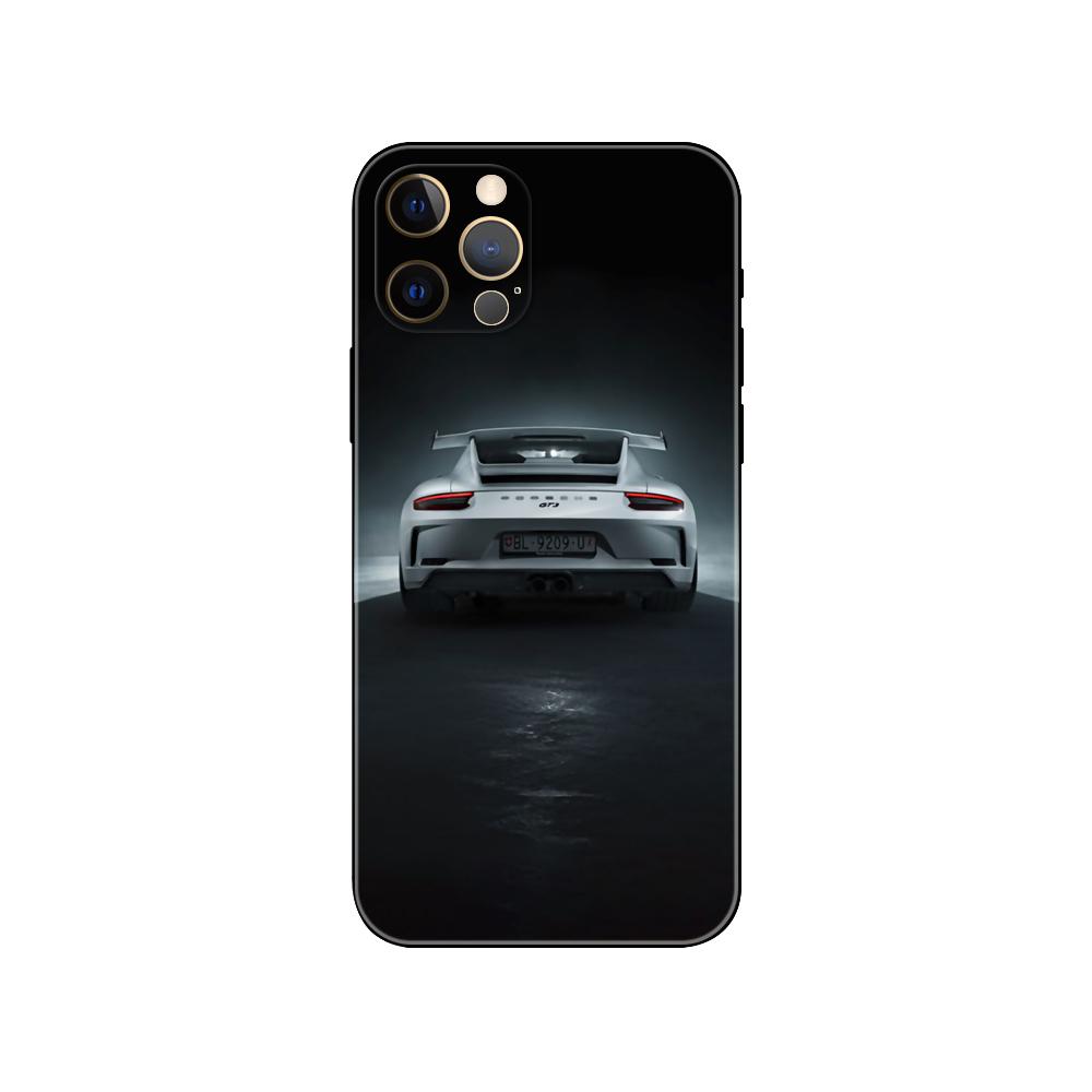 

Чохол для телефону 911 GT3 для iphone 5 5s 2020se 6 6s 7 8 plus x 10 XR XS 11 12 13 mini pro MAX чорна tpu задня кришка iphone 5 5S SE 2016