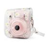 Transparent Daisy Case for Instax Mini 11 9 8 PVC Camera Bag Protective Cover