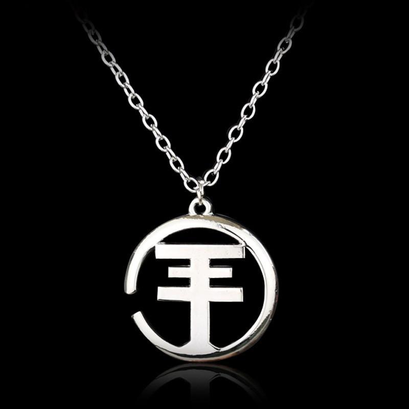 Fashionable German Rock Band Tokyo Hotel Necklace Simple Empty Men's Necklace Trendy Jewelry