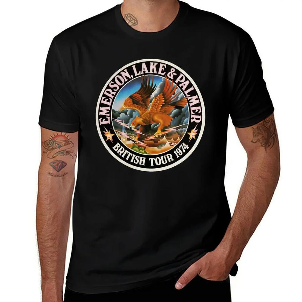 Elp , progressive T-Shirt graphic tee shirt blanks oversizeds vintage graphic tee men t shirts