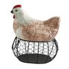 Egg Storage Basket,Chicken Holder Container for Countertop